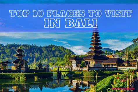 60 Things to Do in Bali and Main Places to Visit in .